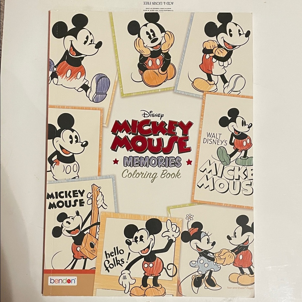 Mickey‎ Mouse Memories Coloring Book